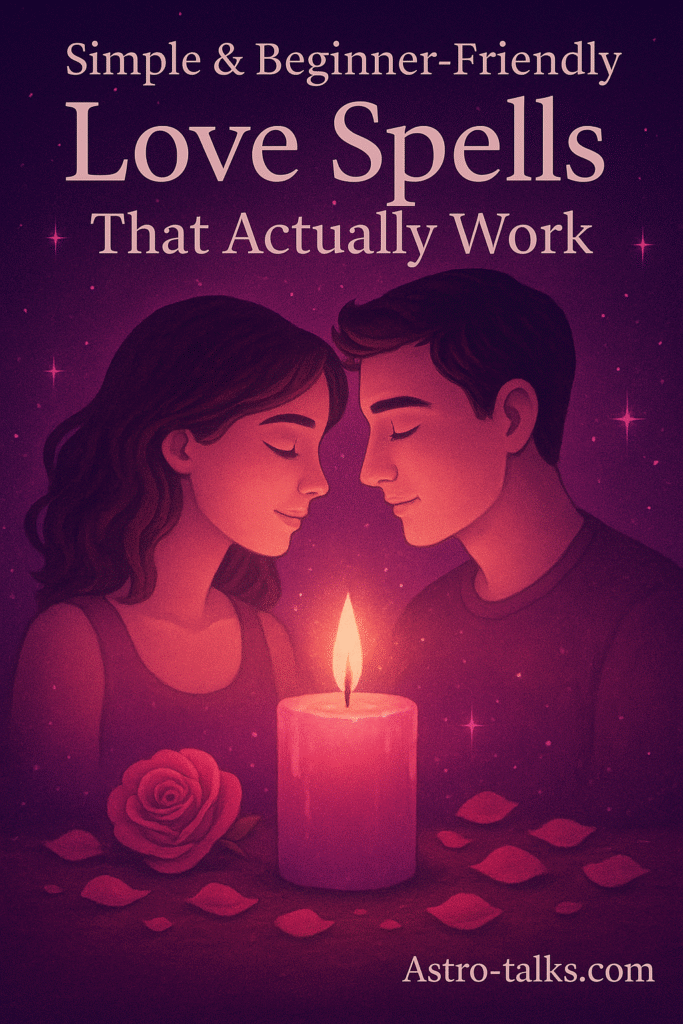 Simple & Beginner-Friendly Love Spells That Actually Work