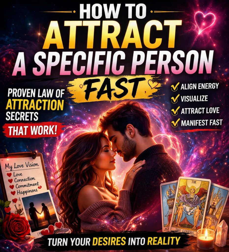how to attract a specific person fast law of attraction methods