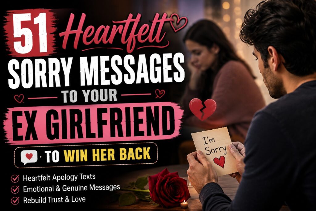 Man holding an apology note while thinking of heartfelt sorry messages to send to his ex girlfriend